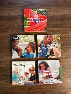 Lovevery Book set (5) for 2-3 year olds